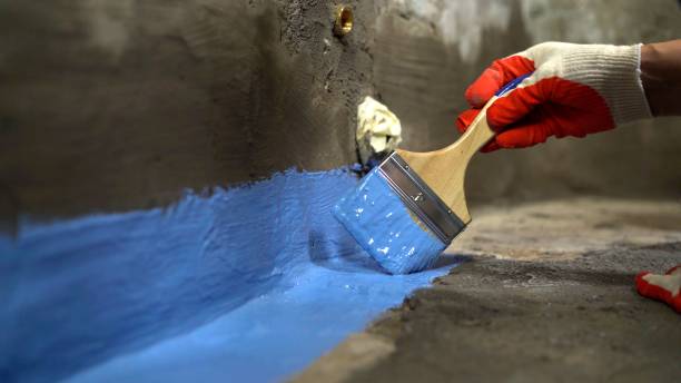 Large-scale Vapor Barrier Installation work completed in Brooklyn, MI by SJ Waterproofing Pros